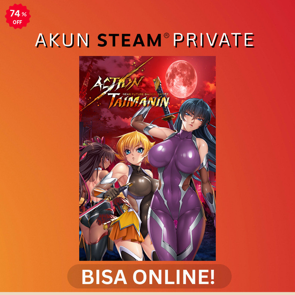 Action Taimanin - Steam PC Original - Akun Private Online