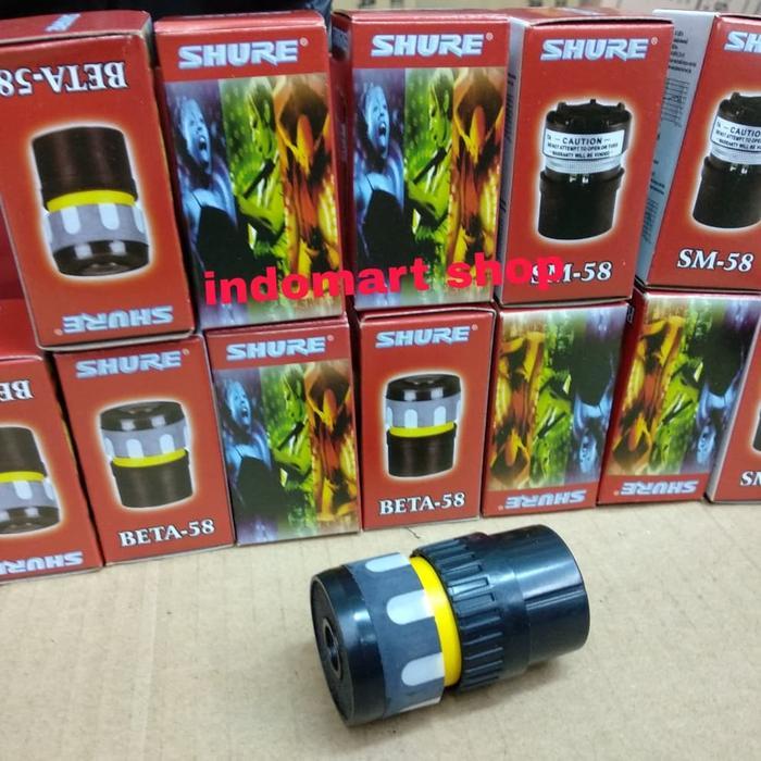 SPUL MIC MICROPHONE BETA/SM SERIES DINAMIC BUAT MIC SHURE