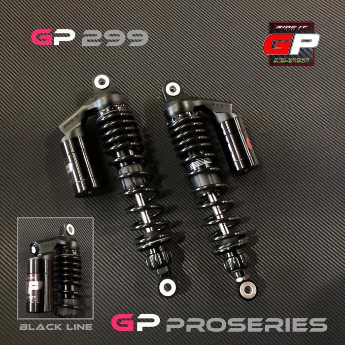 Shock Breaker Belakang Tabung Atas Merek Redit Gp 299 Uk 340Mm