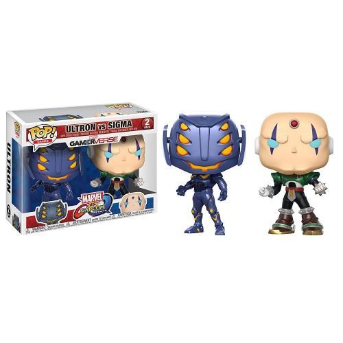 BERGARANSI Toys Funko Pop Marvel Vs. Capcom - Ultron & Sigma 2 Pack