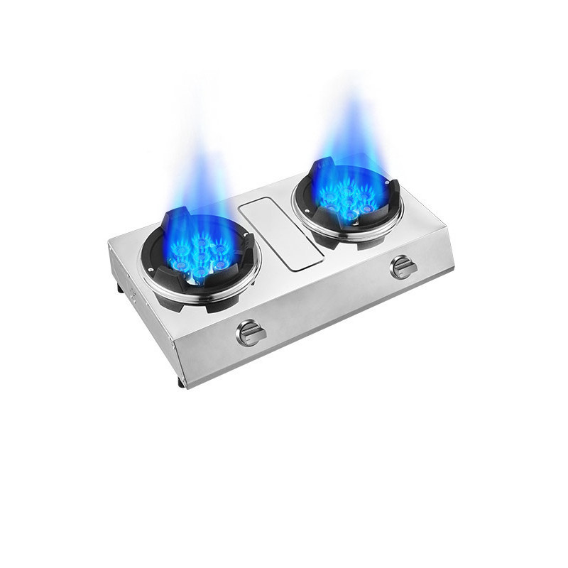 High-Flame Natural Gas Cooker 9KW Fierce Fire Stove Liquefied Gas Stove Commercial Single-Burner