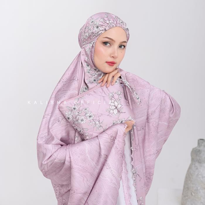 Mukena Silky Premium Mukena Silk Mukena Motif Mukena Dewasa Motif Mukena Lasercut Kalisha