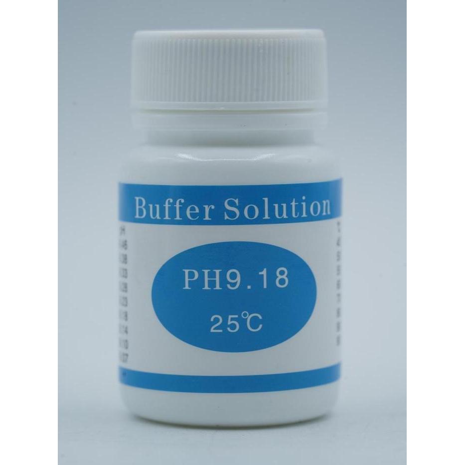 Cairan Ph Buffer 9.18 25C Liquid 25Ml For Ph Test Meter Measure Calibration Solution Calibration