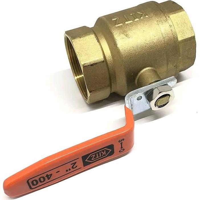 BALL VALVE KITZ 2.5" INCH/BALL VALVE KITZ 2.5 INCH ORIGINAL ASLI