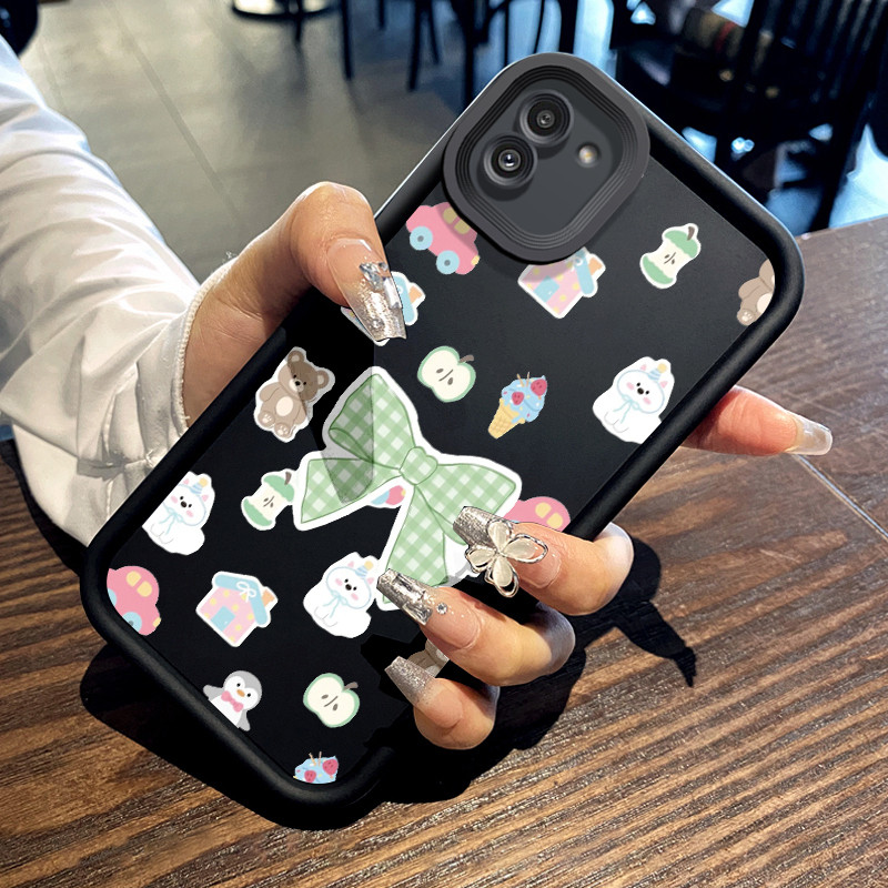 Casing Hp untuk Samsung Galaxy A03 Case Casing HP Softcase Ponsel Soft Shell dengan Silikon Kasing P