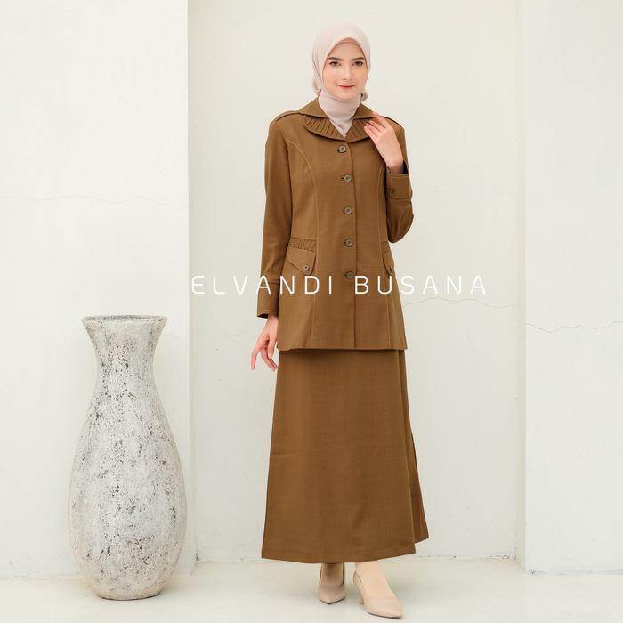 terlaris Setelan jas wanita / Seragam kerja blazer wanita / Seragam guru / Setelan baju guru wanita