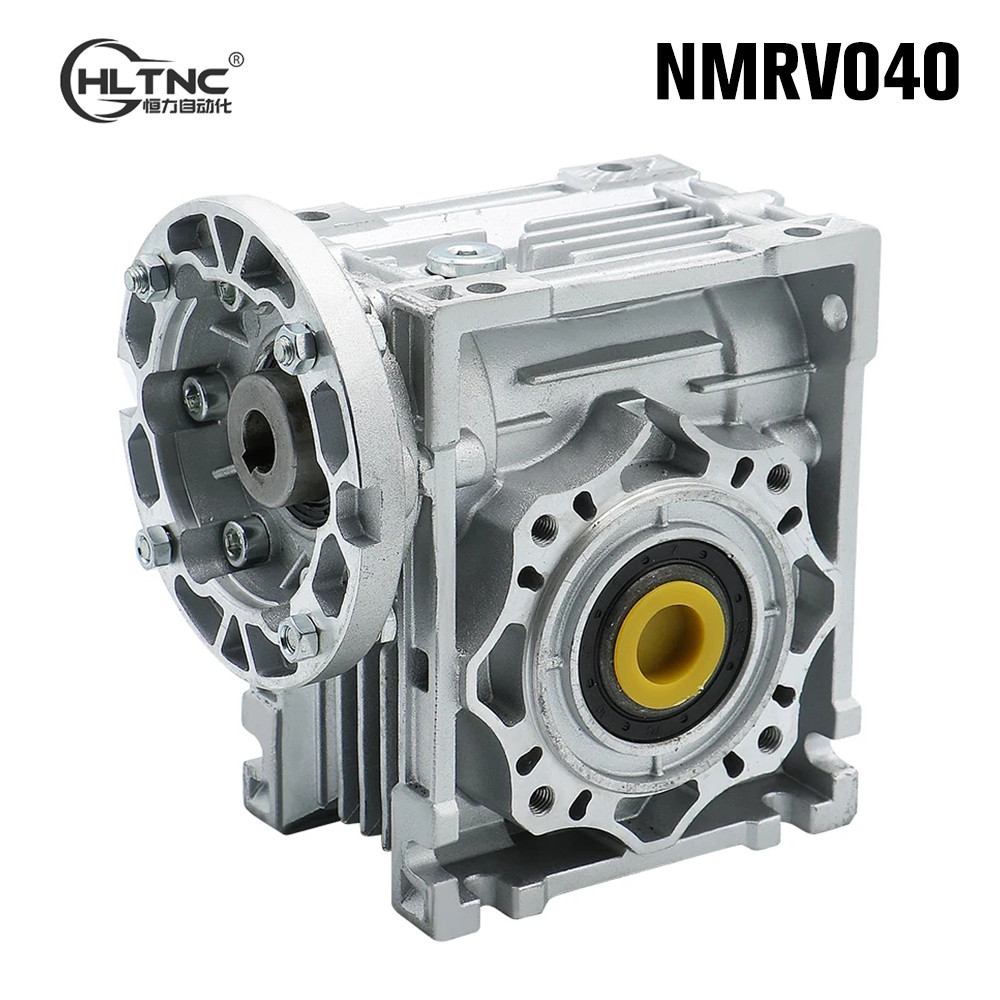 FLASH SALE    HLTNC NMRV040 Worm Gear Reducer With Ground IEC Flange 71B5 71B14 63B5 63B14 56B5 and 