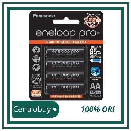 Panasonic Battery Original Eneloop Pro Aa Battery 2.550 Mah