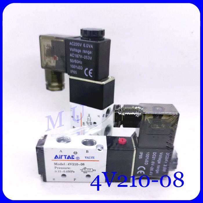 Airtac 4V210-08 Pneumatic Solenoid Valve / Swich