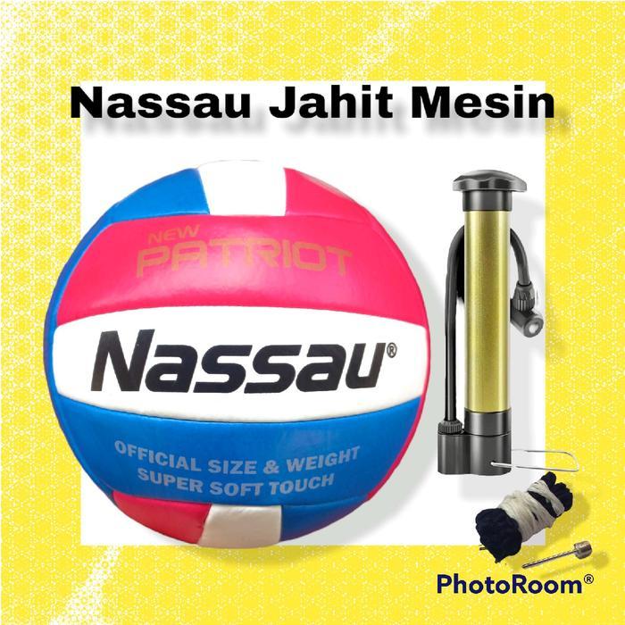 ASLI BOLA Volly NASSAU PATRIOT BONUS POMPA B Voli READY STOCK