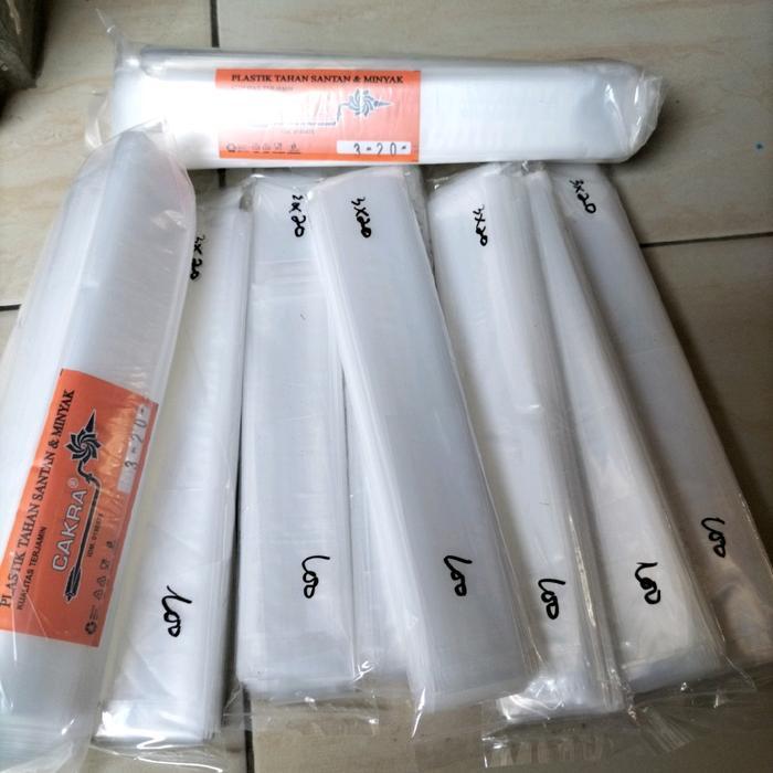 plastik es lilin /es mambo/es belang ukuran 3x20cm isi +/-100 lembar