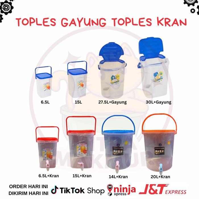 Toples Gayung Toples Kran Toples Sirup Es Kelapa