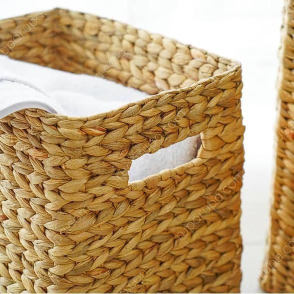 Keranjang rotan serbaguna keranjang penyimpanan storage box