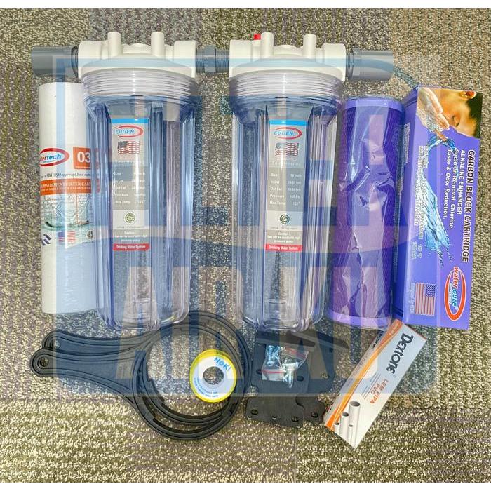 Paket Filter Alkaline 1 - Sedimen + Cto Alkaline ( Ph Booster ) 10" Terbaik