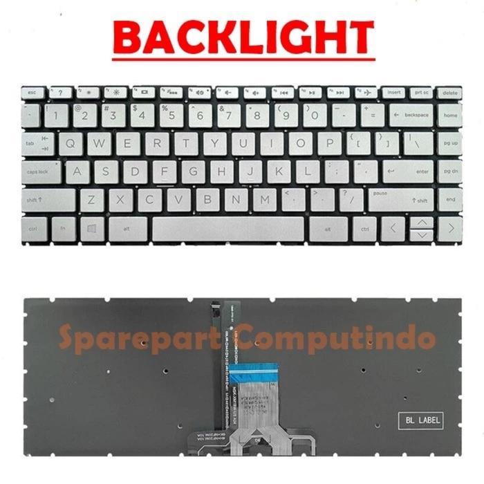 keyboard Hp 14s-fq1032au 14s-fq0591au 14s-fq1135au Backlight