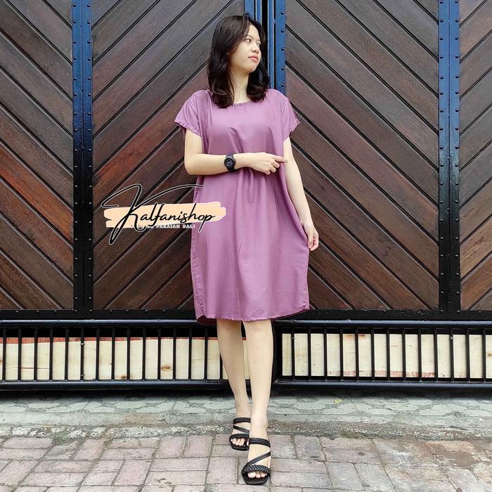 Daster Bali Polos Rayon Premium