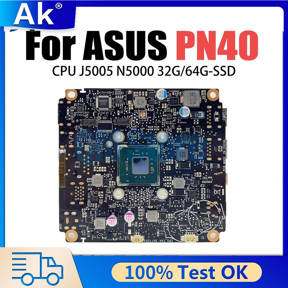 For ASUS Vivo Mini PC PN40 Mainboard Laptop Motherboard PN40 N4000 N4100 N4020 N5000 N5030 Genuine