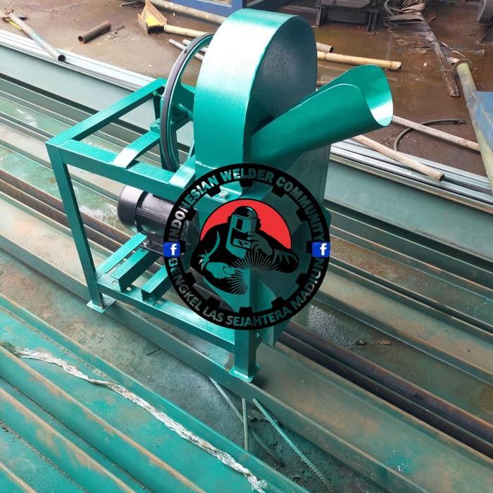 Mesin Sawut Singkong Buat Pakan Ternak Komplit Penggerak