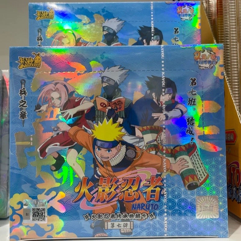 Kayou Anime Original Naruto Cards Chapter Of The Array Box Added Se Ninja World Collection Cards Toy