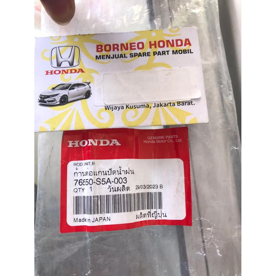 Link Wiper Kaca Depan Besi Rod Unit A B Civic Es Century S5A Vti S 2001 2002 2003 2004 2005 Honda