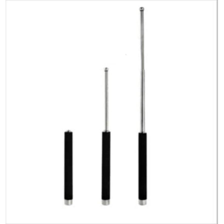 Rod Tongkat Di Perpanjang Batang Teleskopik Pertahanan Diri