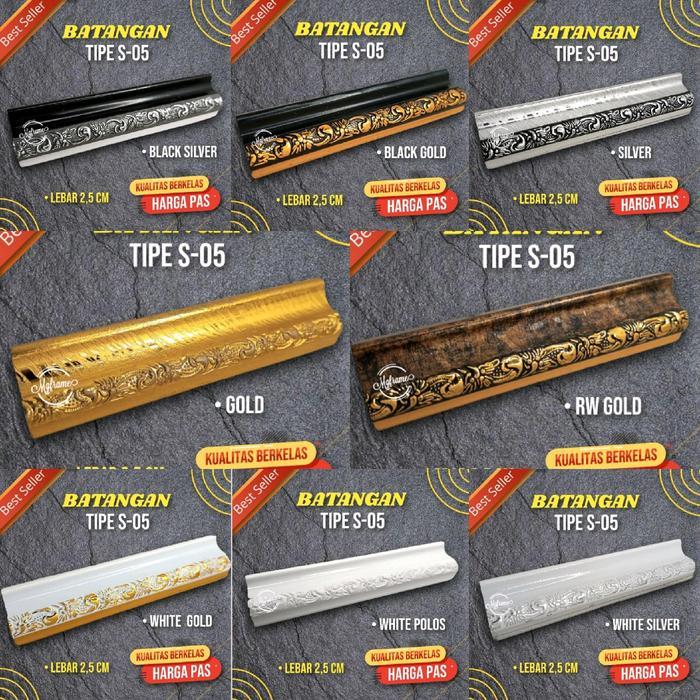 "New" BATANGAN PIGURA UKIR PANJANG 1 METER//BATANGAN ECER/LIS PLAVON// LIS PVC //LIS PROFIL// TYPE