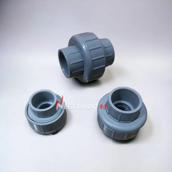 "New" WATER MUR PVC POLOS WATER MUR SAMBUNGAN PIPA PVC PARALON 1/2 3/4 1"