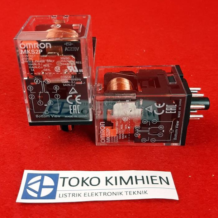 Relay AC OMRON MKS2P 220Volt