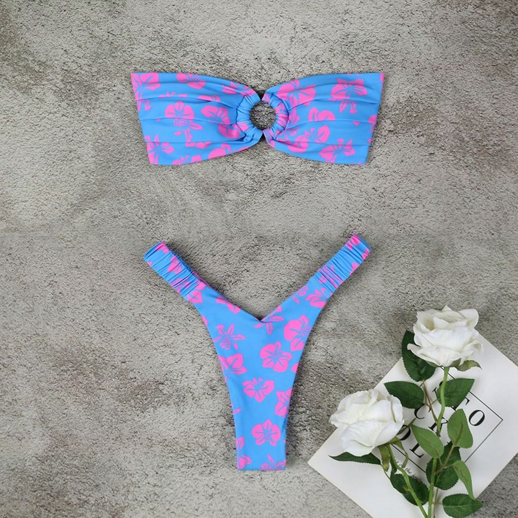 Micro Bikini Push Up Women Swimsuits 2024 Female Swimwear Brazilian Bikini Set Thong Biquini Swim