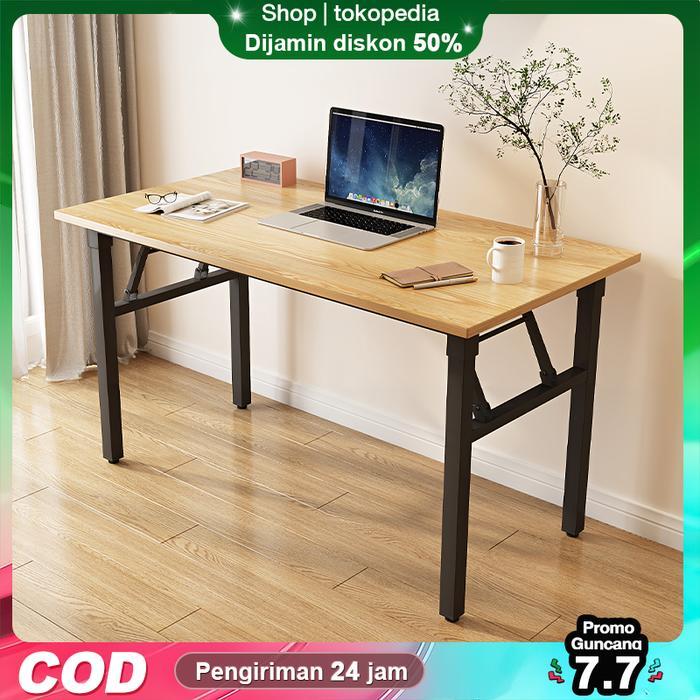 AK [COD] Flipper Table Meja Makan Lipat Set Koper Camping Outdoor Portable meja lipat meja lipat