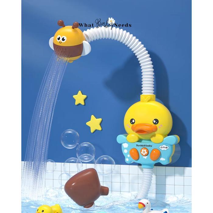 Mainan Mandi Anak / Shower Mandi Anak Lucu / Rainbow & Bebek