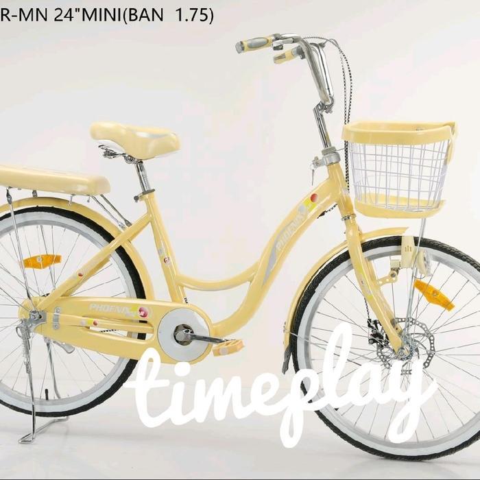 sepeda dewasa anak remaja ukuran 24 26 inch Phoenix star rem cakram discbrake