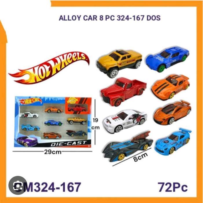 MOBIL BESI HOT WHEELS ISI 8 PCS