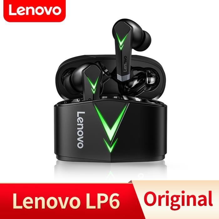 Lenovo Original Lp6 Tws Gaming Earphone Wireless Buletooth Headphone