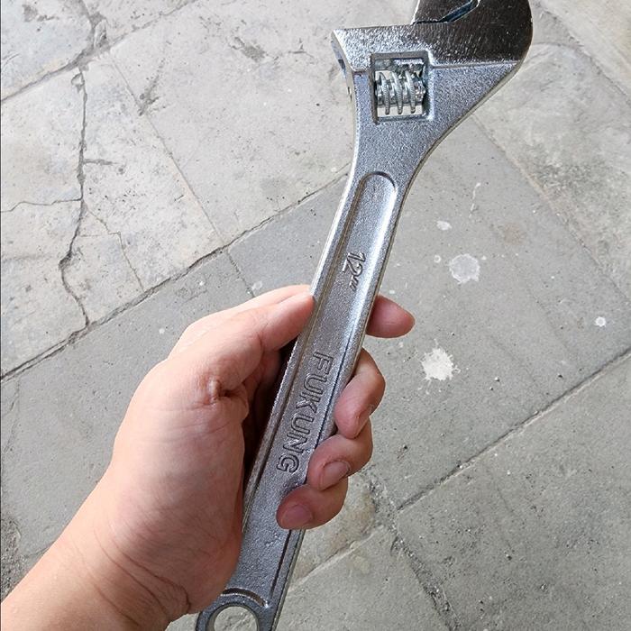 "New" Fukung Kunci Inggris Bago Bako Model Bago Bako Ukuran 8 10 12 Alat Baut Mur Berkualitas Tinggi