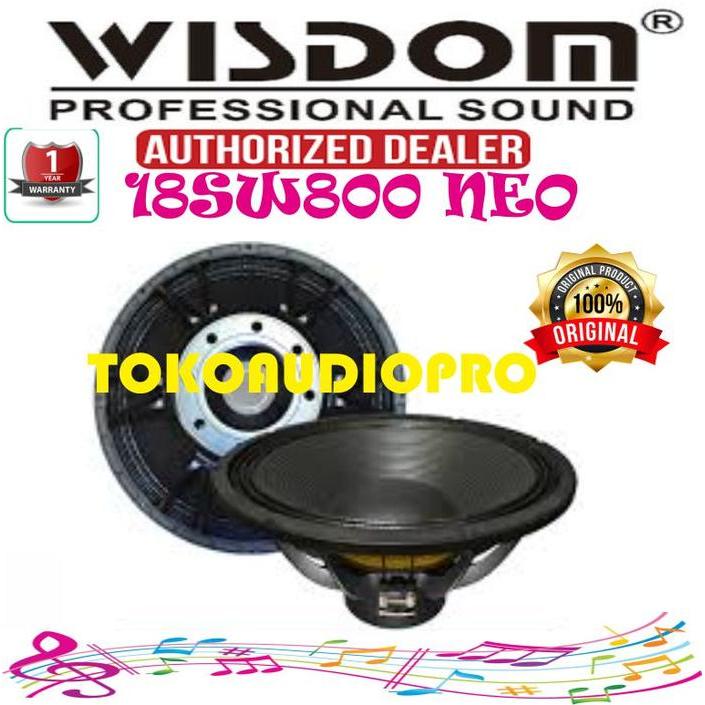 Wisdom 18Sw800 Neo 18 Inch Komponen Wisdom 18-Sw800 Neo Co