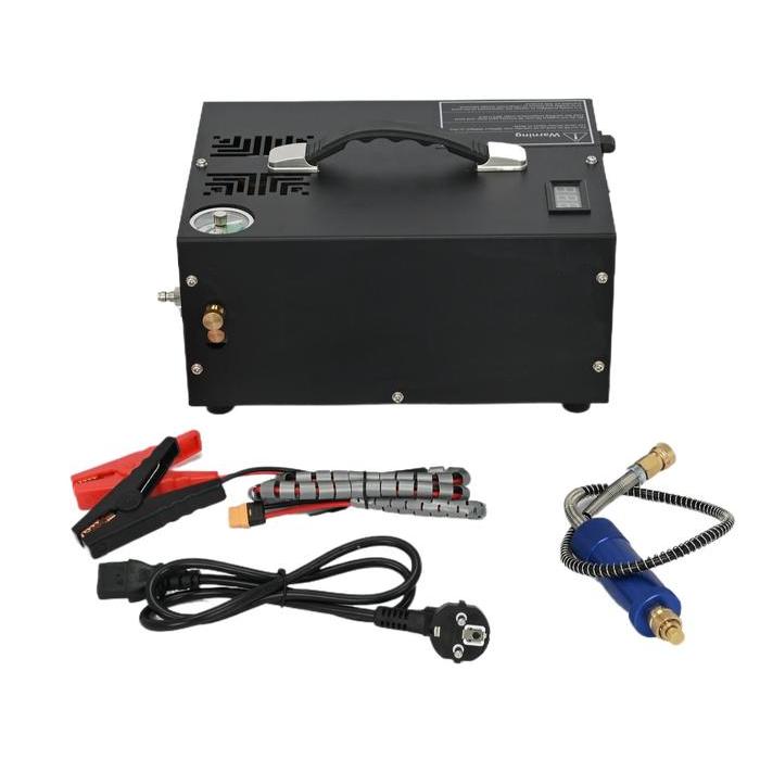 Kompresor Mini Otomatis Auto Stop 12v 4500psi 30Mpa Air Compressor Kompresor Elektrik Pcp Listrik