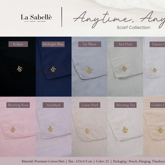 La sabelle - Anytime Scarf By La sabelle