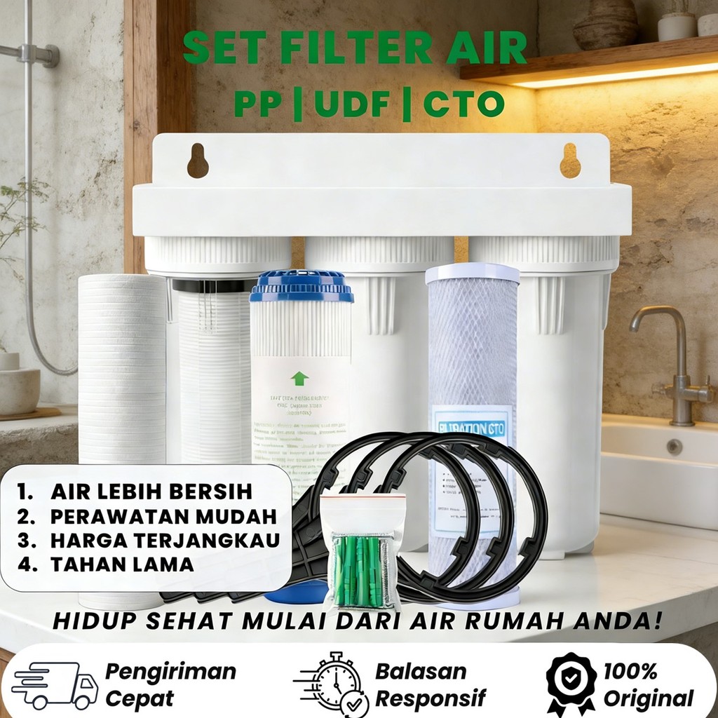 Filter Air Sumur / Filter Air Keruh /Paket Filter Air - DER DOLY