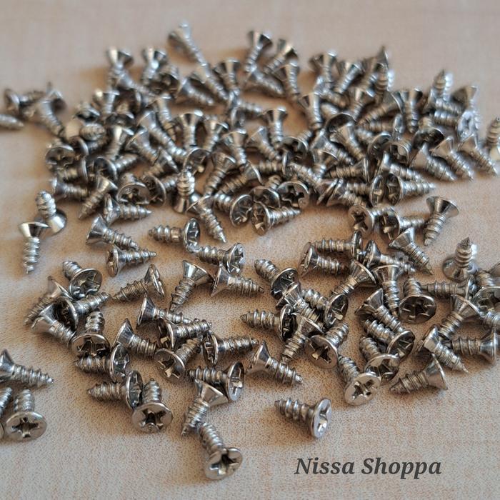 Baut / Screw / Mur / Sekrup Kunci Dus Sekrup Kotak Kayu Sekrup Engsel Populer