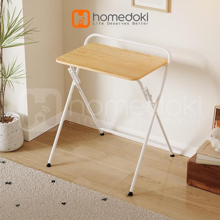 Homedoki Meja Kerja/Meja Kantor/Meja Belajar Lipat/Meja Lipat Portable
