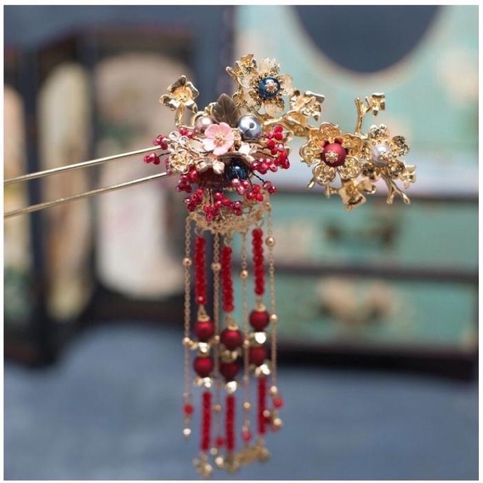 TK1 Sizhuka - Tusuk Konde sangjit Chinese hairpin tusuk konde chinese tusuk konde sangjit sirkam