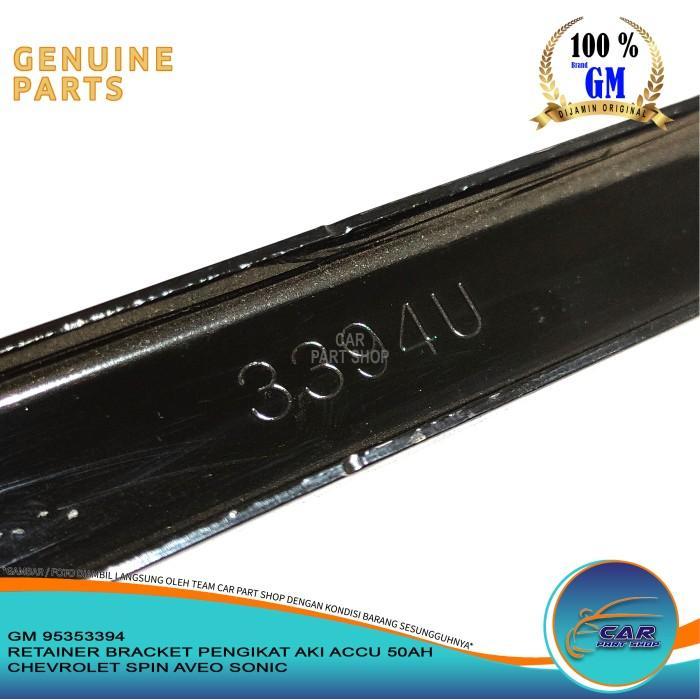 RETAINER BRACKET PENGIKAT AKI ACCU CHEVROLET SPIN AVEO SONIC 50 AH
