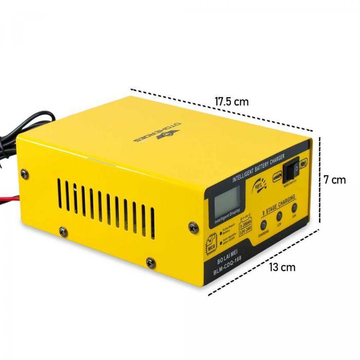 CHARGER AKI MOBIL MOTOR 250W 12V/24V 200AH - BLM-CDQ-168