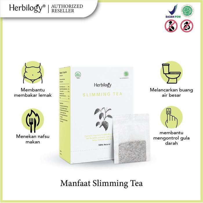 Herbal Slimming Tea ( Teh Pelangsing Herba ) 20 X Tea Bag - Herbilogy Promo