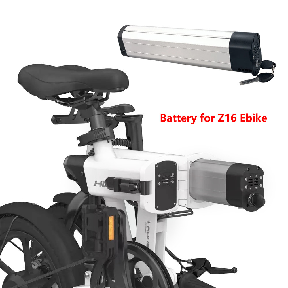 Foldable Electric Bike Battery For HIMO Z16 Z20 ZB20 36V 10.4Ah Replace Lithium Battery 48V 12.8Ah