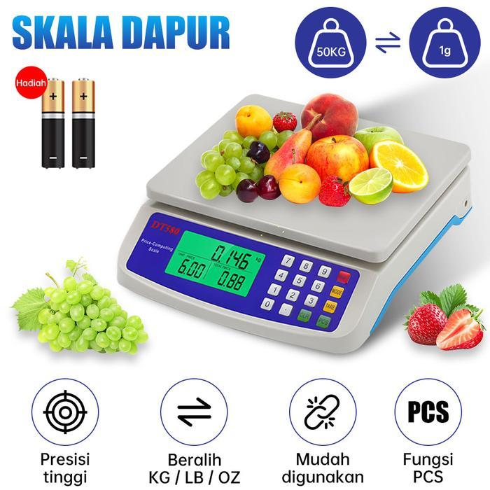Timbangan Digital 40kg-50kg /Timbangan Duduk Digital 50kg Digital Computing Scale 40kg Timbangan