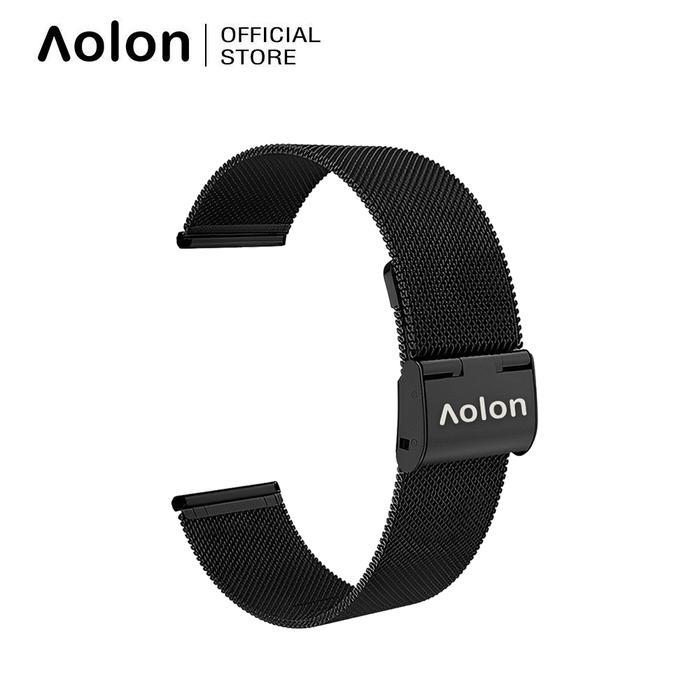 Premium Aolon 22Mm Original Smart Watch Stainless Steel Strap For Gt5 Pro/Tetra S2/Curve/Gts/Mars