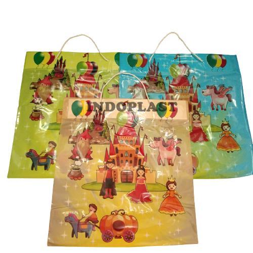 Tas Plastik Goodie Bag/Kantong Souvenir Ulang Tahun/Tas Ulta Tali 10pc