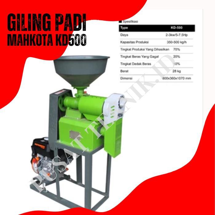 MAHKOTA KD500 MESIN GILING PADI MAHKOTA RICE POLISHER KD 500 GILINGAN PADI